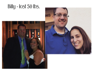 Billy before and after weight loss photos using Ideal Protein Weight Loss Method